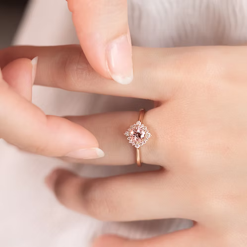Mon Soleil Morganite Ring