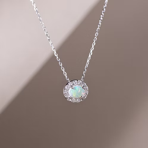 Bon Bon Necklace with Opal