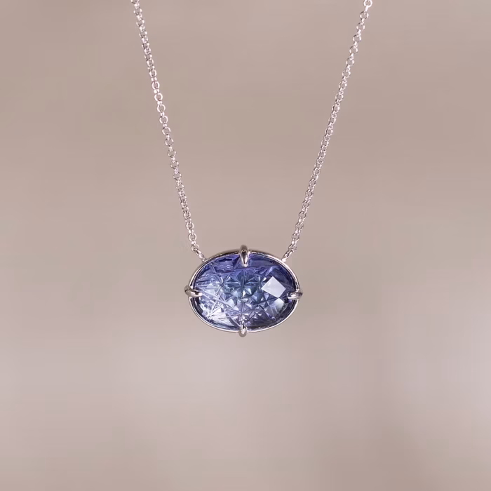 Takumi Necklace with Tanzanite