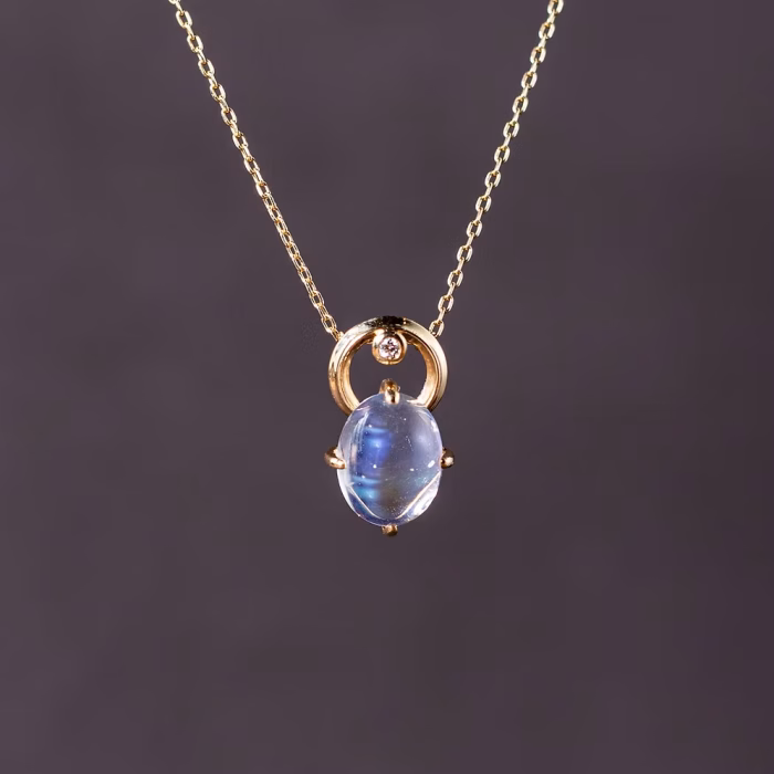 Umbra Moonstone Necklace